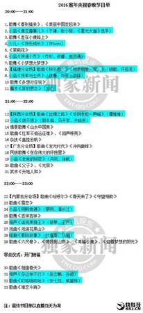 春晚彩排泄密大曝光：央视怒了！