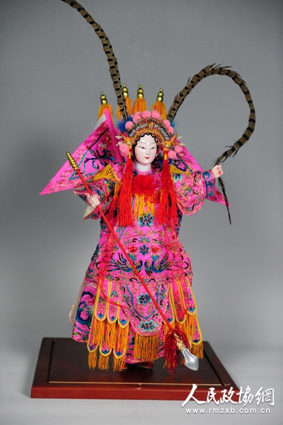 穆桂英 徐竹初 创作年代：1987_副本