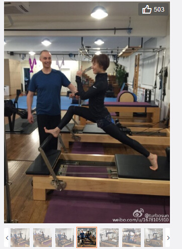 图片来源：孙俪微博截图