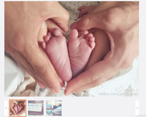 佟丽娅儿子出生杨幂、董璇等明星送上祝福（图）