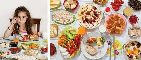 组图：世界各地儿童早餐都吃什么？