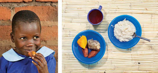 组图：世界各地儿童早餐都吃什么？