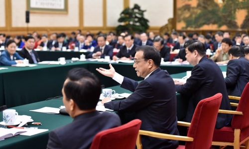 李克强参加山东代表团审议