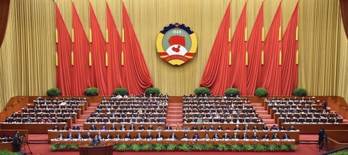 3月12日，全国政协十二届四次会议在北京人民大会堂举行第四次全体会议。