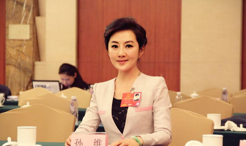 全国人大代表、西安广播电视台播音部主任孙维