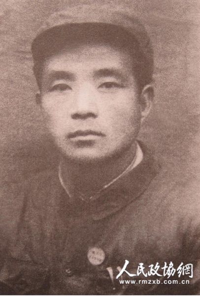 焦裕禄在剿匪反霸时期的照片