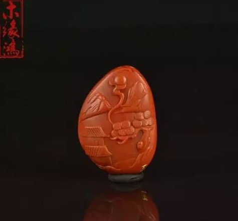 南红玛瑙柿子红的收藏价值