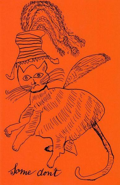 安迪·沃霍尔和母亲共同创作的那些喵星人