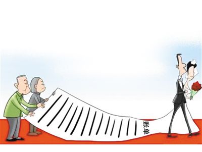 目前，尤其在农村，受地理环境、思想观念等因素影响，各县（区）、乡镇之间彩礼不尽相同，而且数额相差比较大。农民收入增幅与彩礼增幅形成巨大反差，彩礼增速达到农民人均纯收入增速的4倍以上?！案呒鄄世瘛痹斐傻暮蠊?，不仅使农民的爱情婚姻变成了一场赤裸裸的交易，而且可能使部分农民“因婚返贫”。