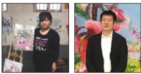 “之所以把两人放在一起，是因为他们都喜欢狗与桃花?！敝艽貉康奶一ㄍ?，作品价格动辄百万以上；而农妇也绘制了不少“桃花”画作。外行人看热闹，不妨将两者作品比较一下。