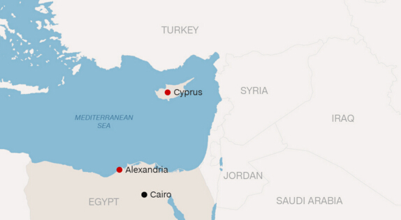 当地时间周二早上，一架从亚力山卓飞往开罗的埃及航空客机遭劫持。(网页截图)