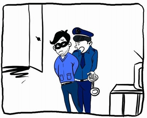 窃贼到派出所求助被识破（网络配图）