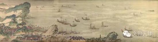 2013年4月27日波利斯卡尤以336万欧元拍卖的《康熙南巡图》残本