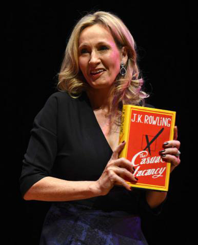 资料图：“哈利波特之母”J·K·罗琳。