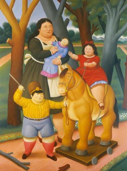 在公园里，费尔南多·波特罗，2006