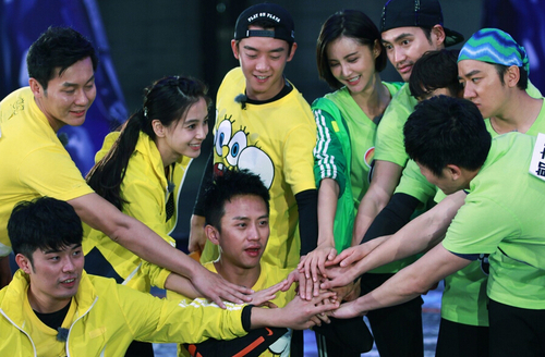 《奔跑吧，兄弟》节目照片。图片来自网络。