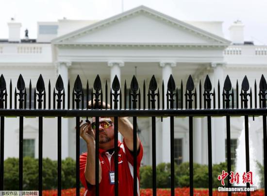 资料图：白宫一角。