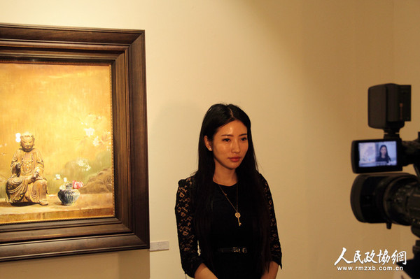 米巧铭接受采访