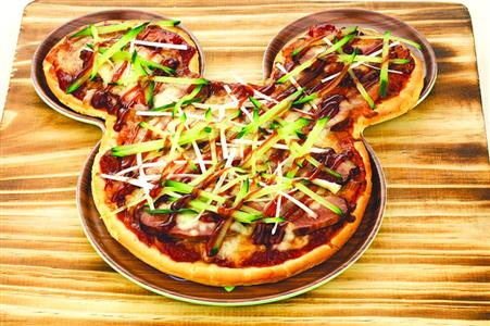 图片说明：北京烤鸭匹萨