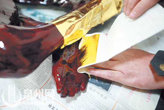 高纯度金箔妆金