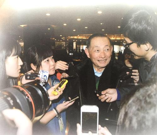 梅葆玖先生一直是媒体“围堵”的重点