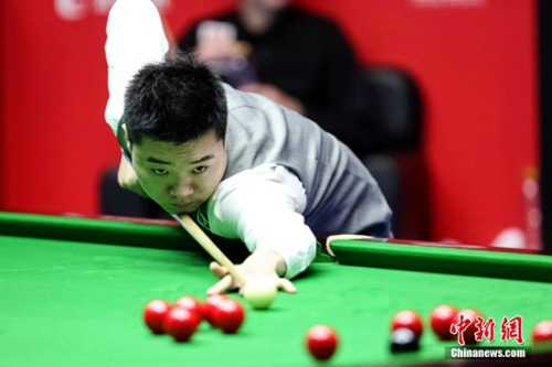 丁俊晖本赛季前期成绩平淡