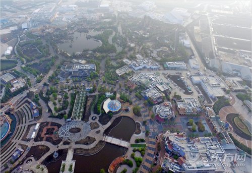 航拍图片。3