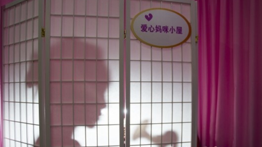 位于江宁路凯迪克大厦内的“爱心妈咪小屋”