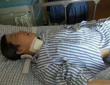 53岁大伯仰头喝可乐突然四肢瘫痪
