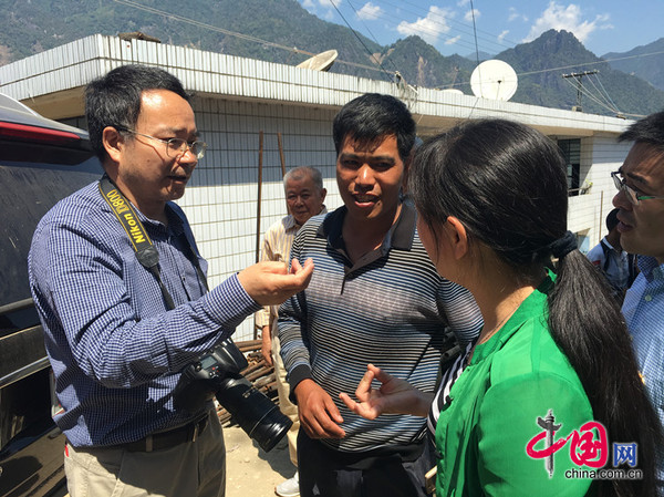 朱维群率全国政协调研组赴怒江州调研扶贫：从根本上阻断“穷根”（中国网记者 王金梅）