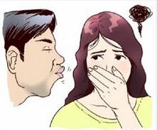 接吻前祛除口臭的两大对策：喝水也防口臭？