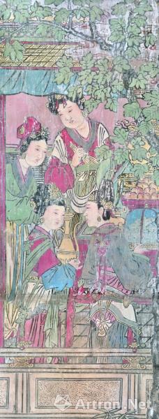 书画收藏与鉴赏：《宫廷仕女图》 