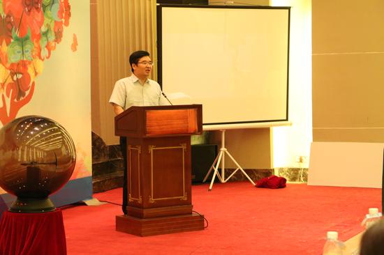 公安部刑侦局副巡视员陈士渠致辞