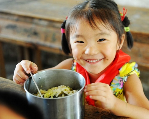 一个孩子的午餐