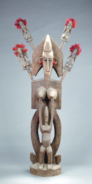 马里BAMBARA皇后雕像