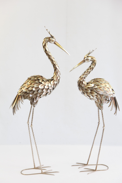 福建安溪富华工艺品有限公司铁艺作品——鸿俦鹤侣