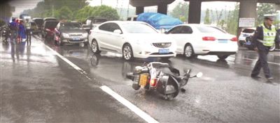 图为事故现场。