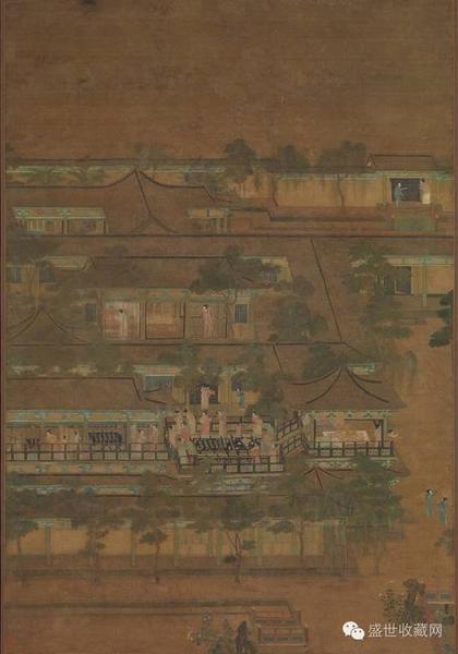 《乞巧图》 佚名