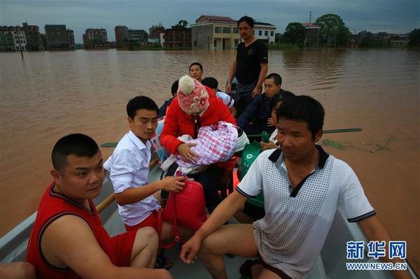 湖南衡山暴雨成灾2