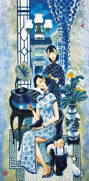 青妆惜玉 148x70cm 2011