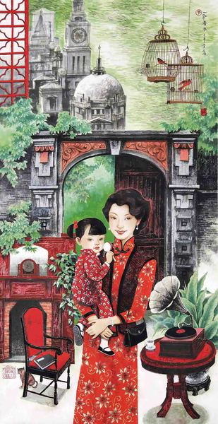 2《一江春水》The Streaming Spring River138x70cm 2012