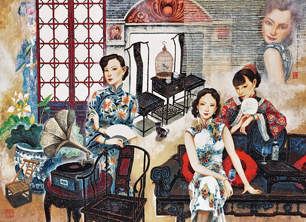 4《忆韵》Memory  81X112cm 2008.jpg1