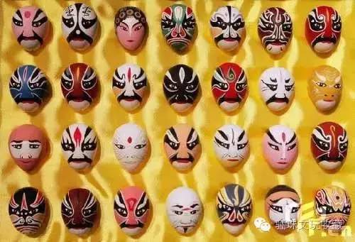 脸谱蛋画