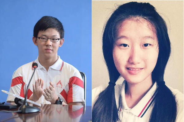 2016年全国13省市高考状元出炉 才气颜值平分秋色（组图）