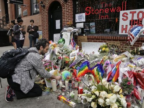 纽约石墙酒吧成国家纪念碑奥巴马称反应多元性（图）