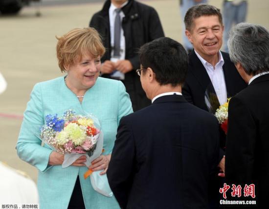 资料图：德国总理默克尔。