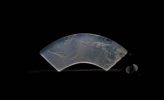 局部有萝卜丝纹，局部无萝卜丝纹的坑头石