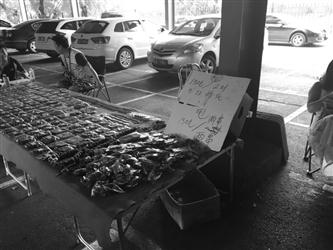 　　鲁园古玩城内一个卖核桃和金刚的摊位上立着“150元两件甩货”的牌子。摊主面露难色地　告诉记者，甩货的是去年剩的金刚和核桃，当时都是卖三四百元的东西。辽沈晚报、聊沈客户端记者　谭珊珊　摄