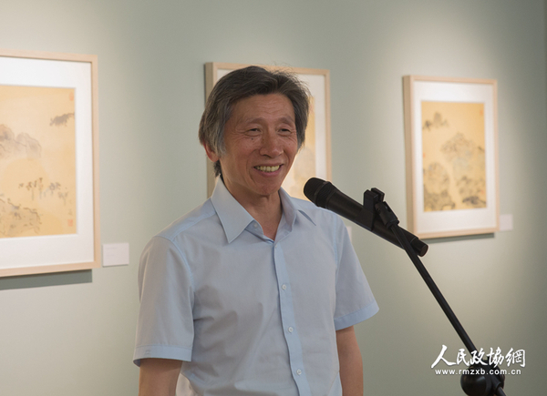 中央美术学院院长范迪安教授致辞