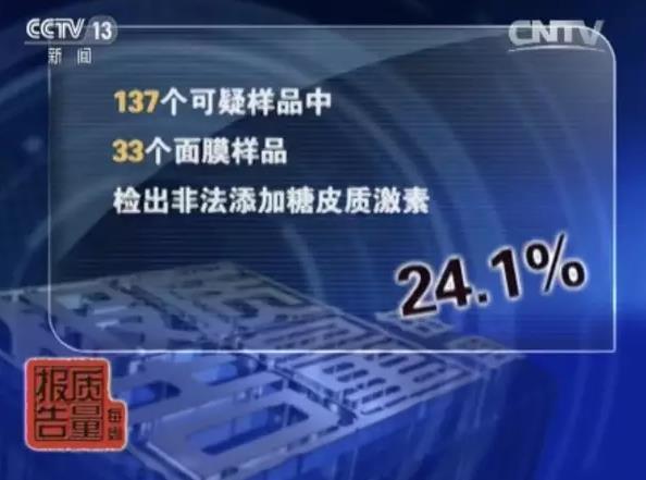 警惕！你买的可能不是面膜 而是皮肤鸦片
